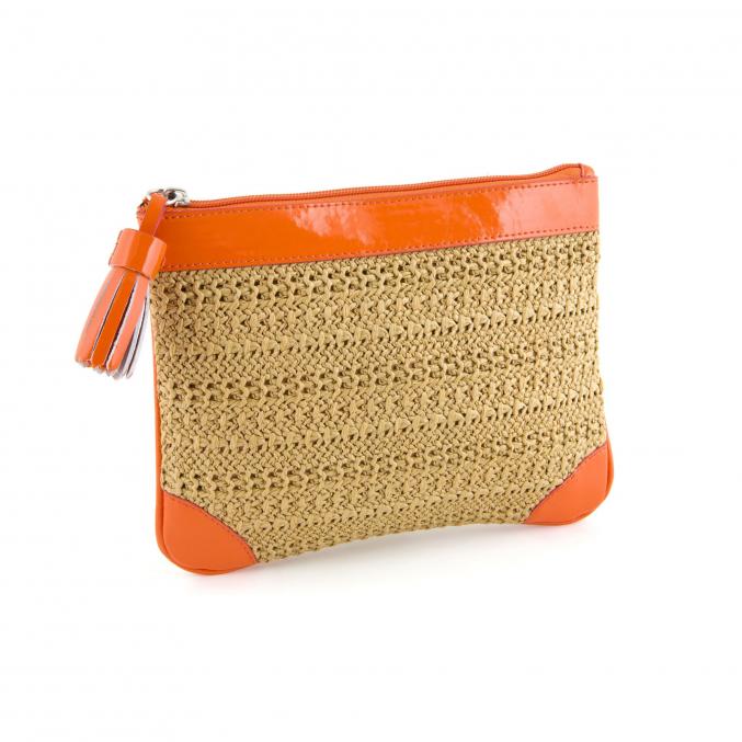 MellowYellow Sac Pochette Lello Orange 25eur