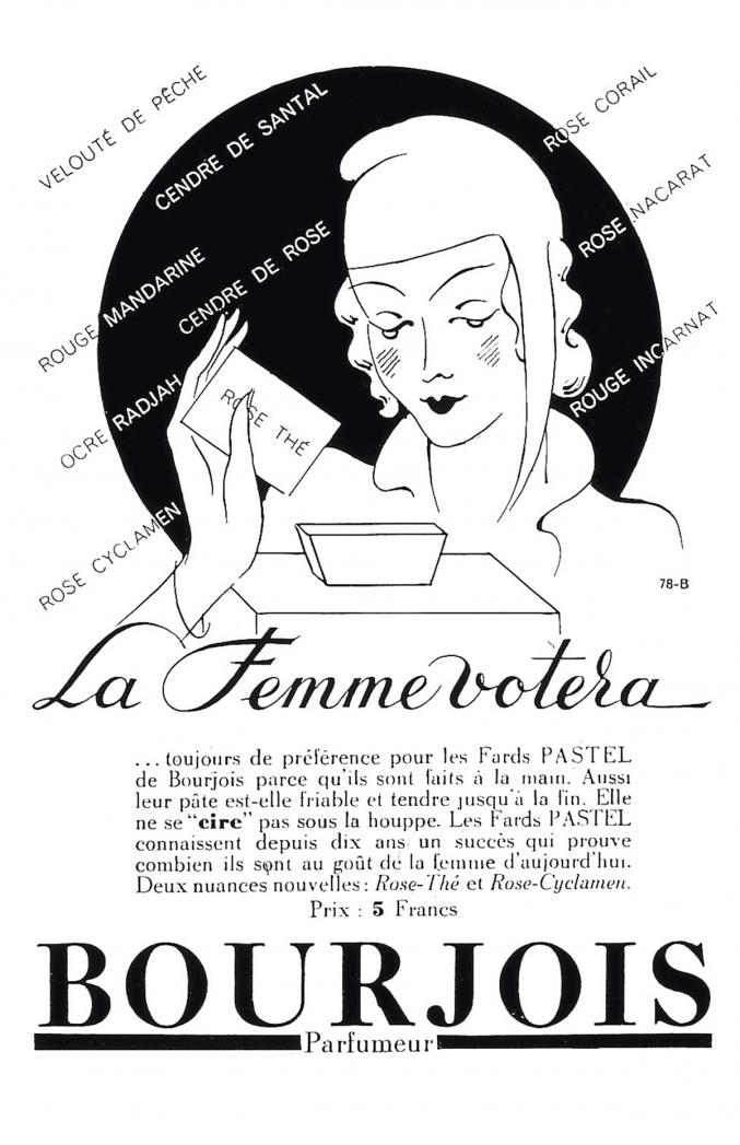 1936: Bourjois et les femmes