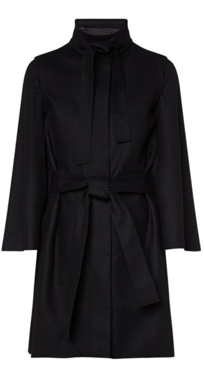 Le classique manteau noir