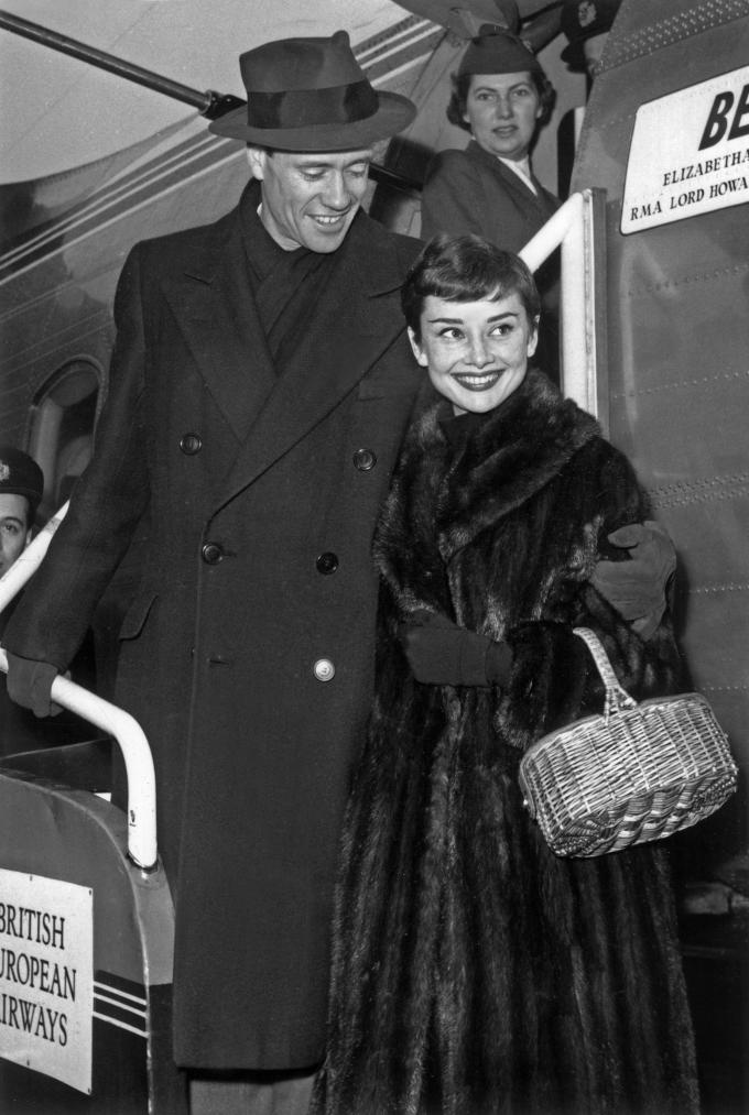 Audrey Hepburn & Mel Ferrer