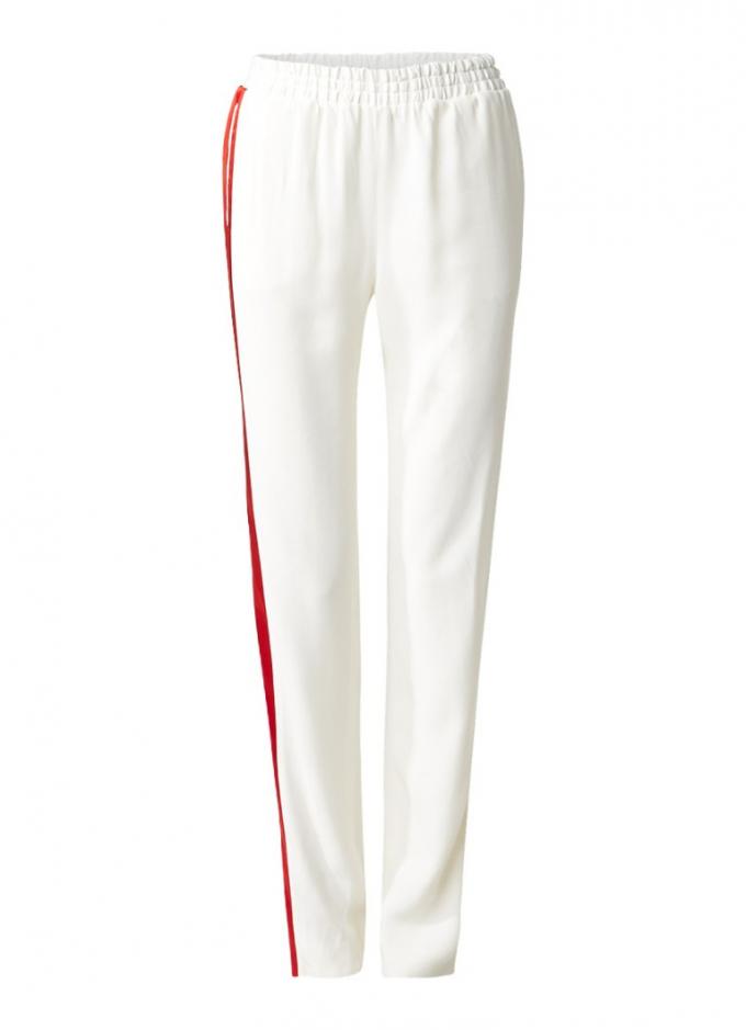 Witte trackpants