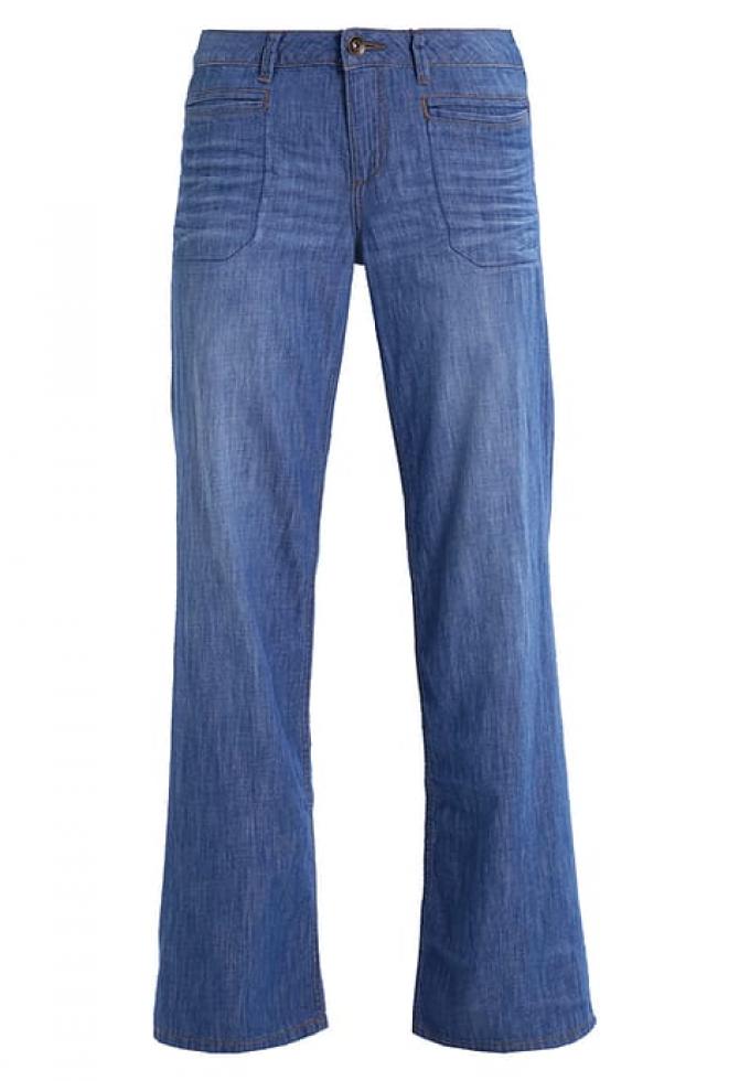 Jeans met brede pijpen