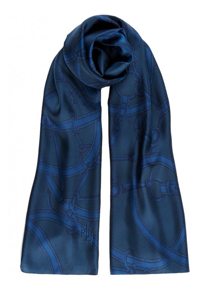 Bella Hadid: Zijde sjaal met dessin