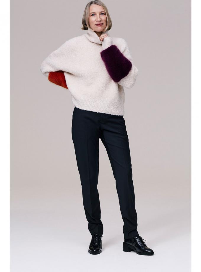 Le pull fluffy