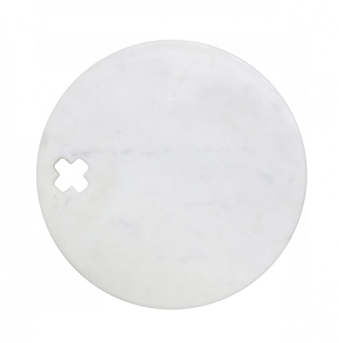 Marble Cross Board Round