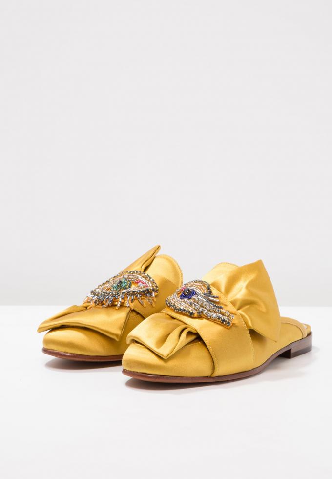 Gele 'Aladin'-slippers