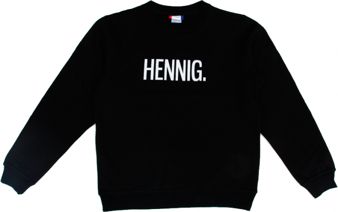 Zwarte sweater 'HENNIG'