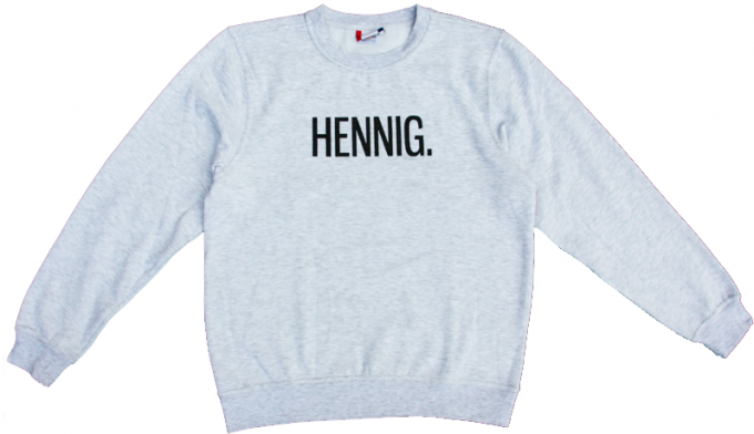 Grijze sweater 'HENNIG.'