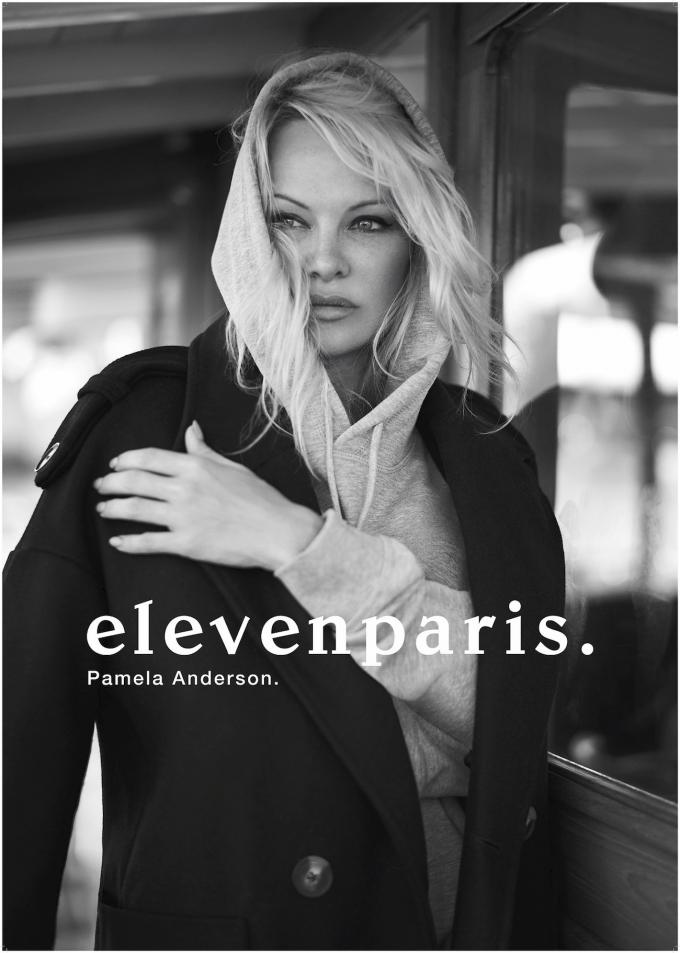 Pamela Anderson x Eleven Paris.