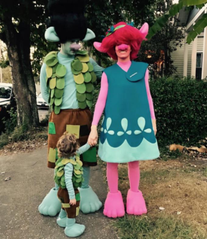 Costumes en famille (Jessica Biel et Justin Timberlake)