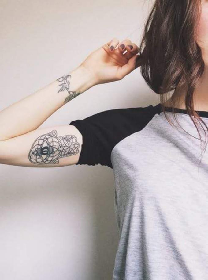 Craquants tattoos de bras