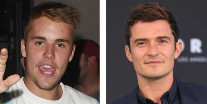 2. Justin Bieber vs Orlando Bloom