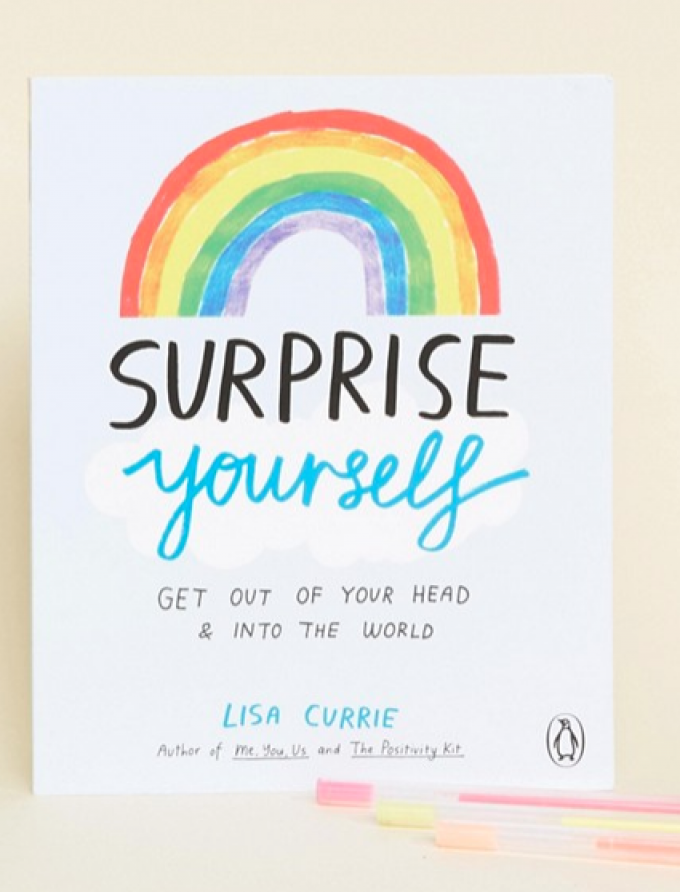 Interactief dagboek 'Surprise Yourself' door Lisa Currie