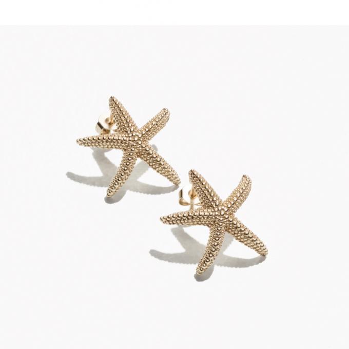 Star Fish Stud Earrings