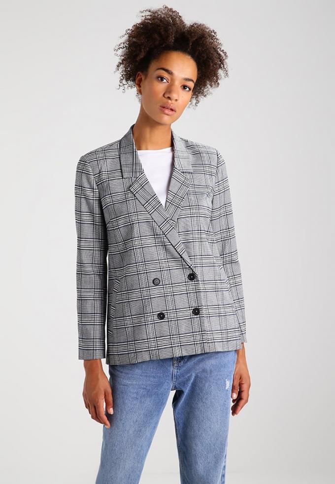 Geruite blazer