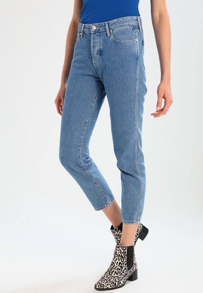 2018: cropped straight leg jeans