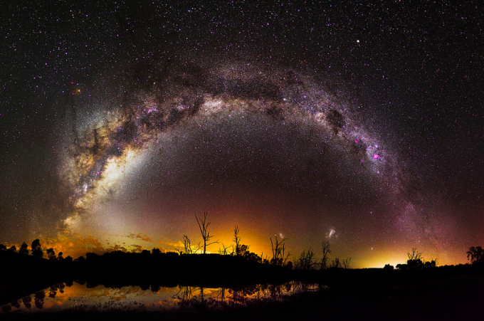 Milky Way Over Harvey Dam