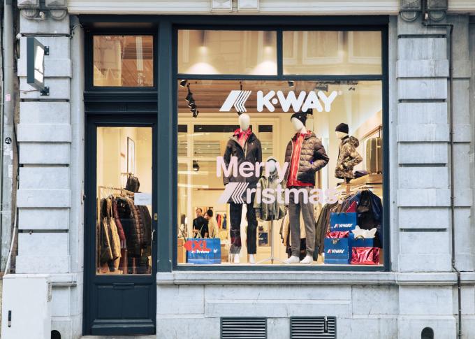 K-Way flagshipstore in Brussel