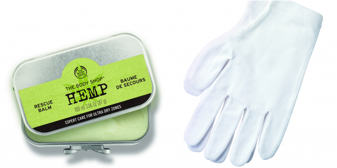 Webredactrice Charlotte: Hemp Rescue Balm en Moisture Gloves