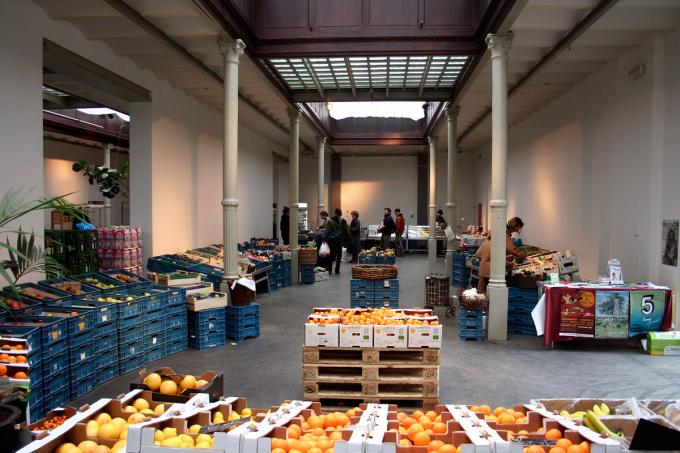 Le marché bio à l’atelier des Tanneurs - Bruxelles centre
