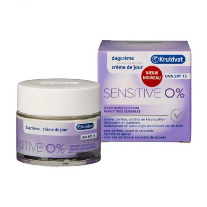 Kruidvat Sensitive SPF 15 dagcrème voor de overgevoelige huid