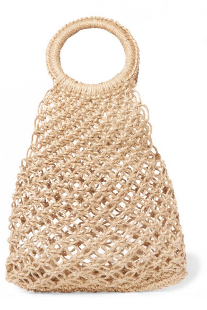 Alfonsito macramé tote