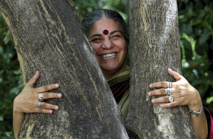 Vandana Shiva (65 ans), activiste écologiste indienne