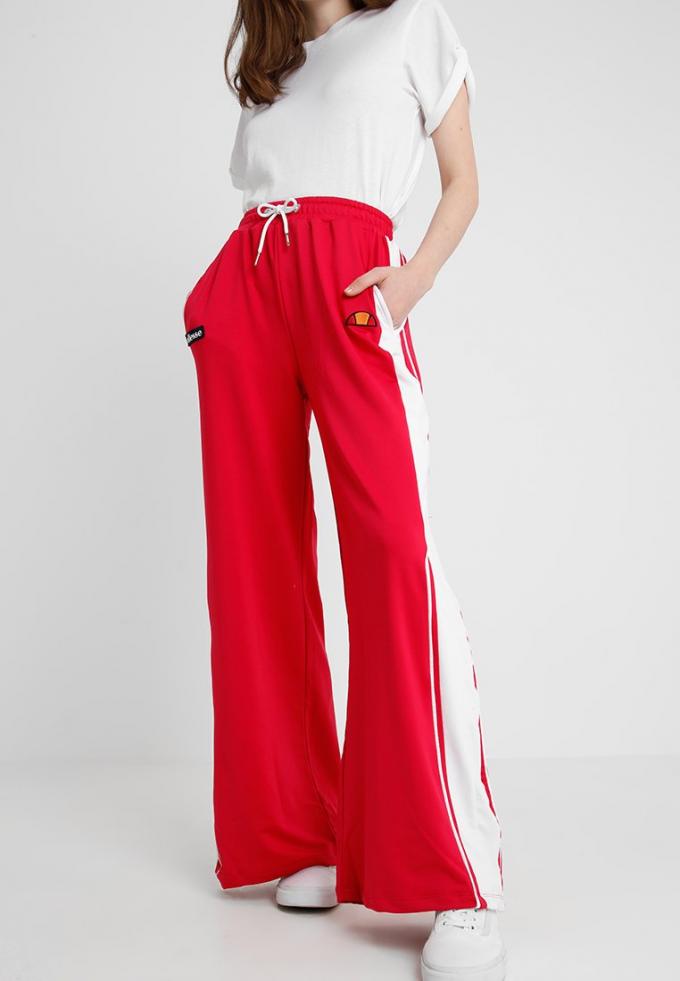 Track pant rouge