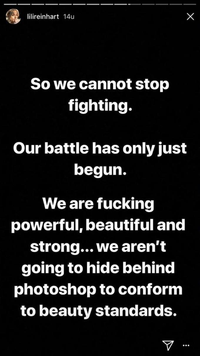 We cannot stop fighting