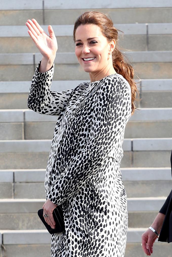 Enceinte de la Princesse Charlotte: mars 2015