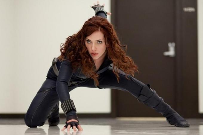 Scarlett Johansson aka Black Widow dans les 'Marvel'