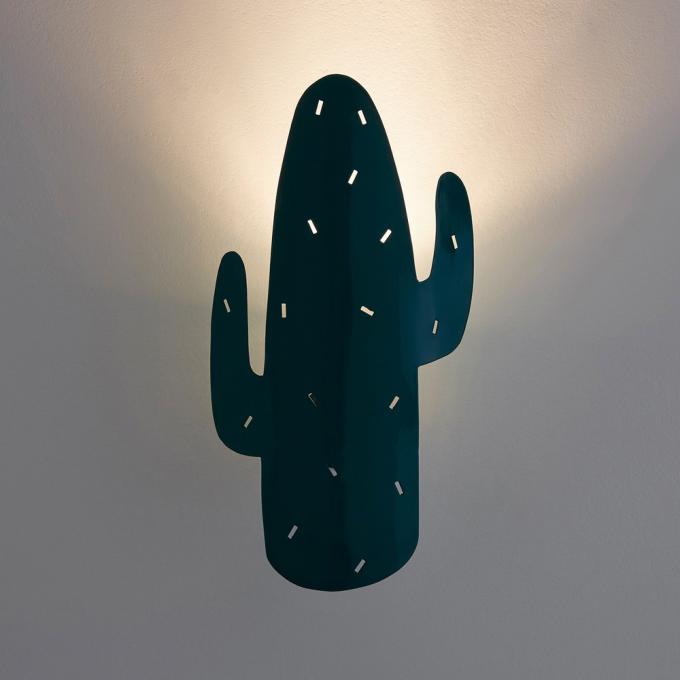 Applique murale en forme de cactus