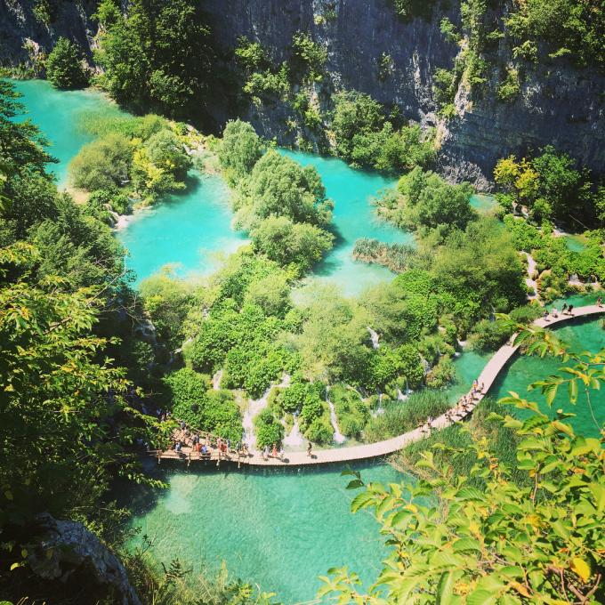 Lac Plitviče, Croatie