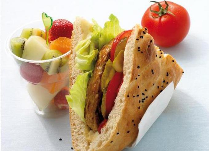 Hamburger op Turks brood (8 SmartPoints)