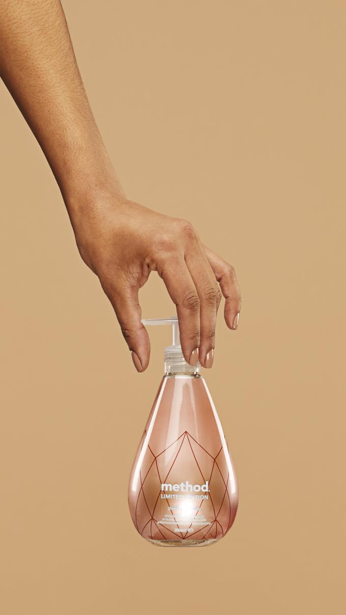 Handzeep rosé goud collectie