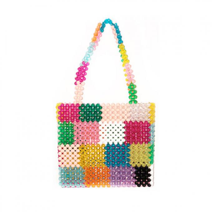 Kleurrijke patchwork tas