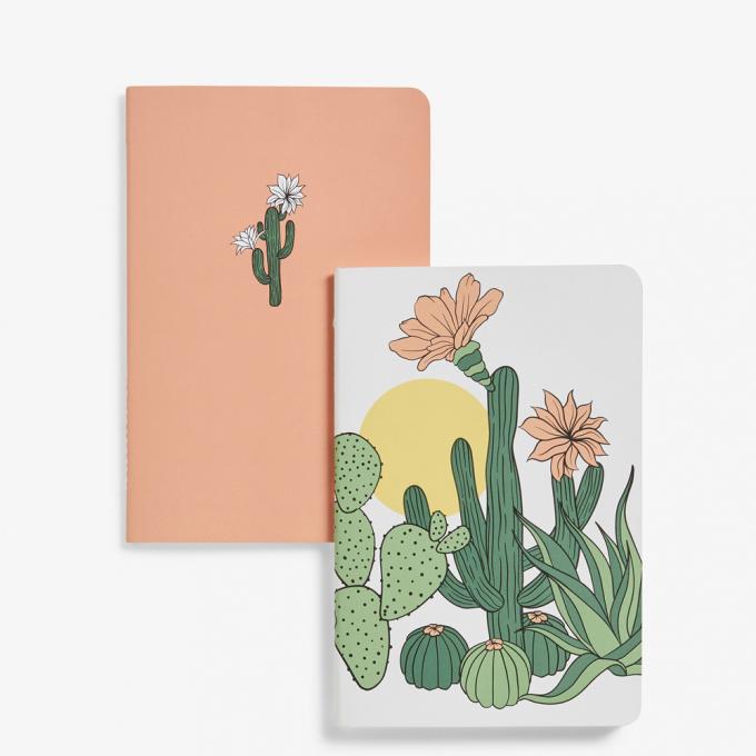 Set de carnets cactus Monki