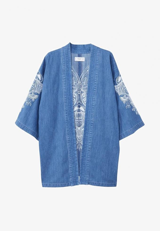Denim kimonojas