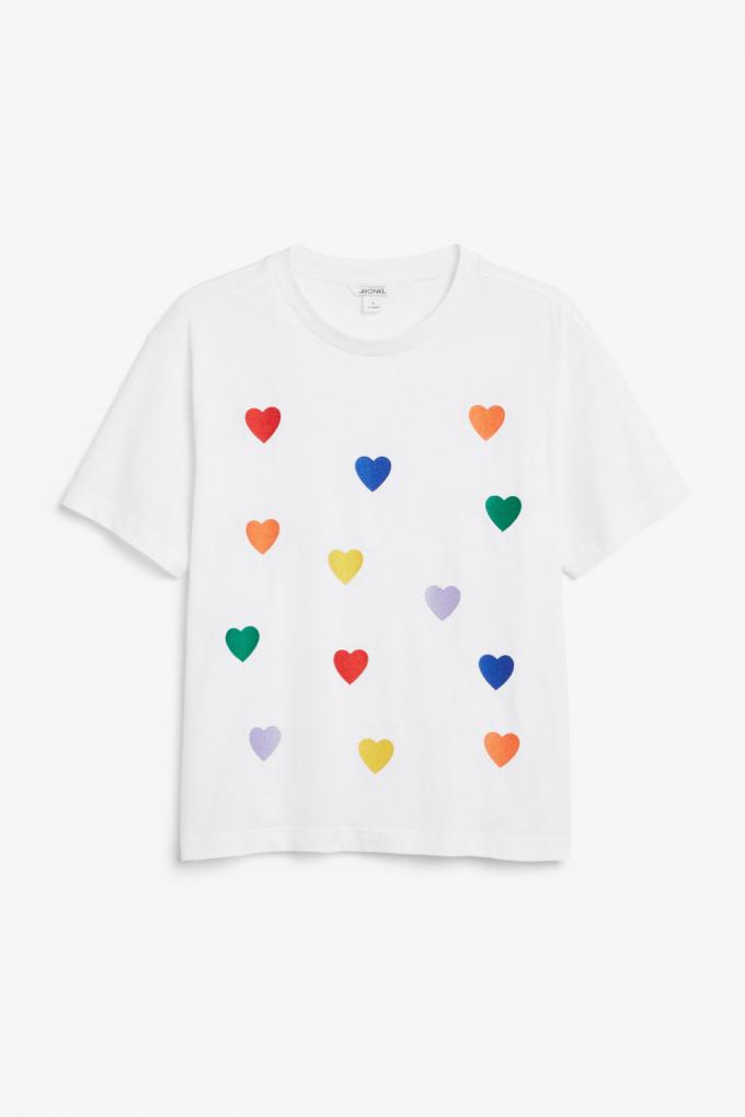 T-shirt cœurs