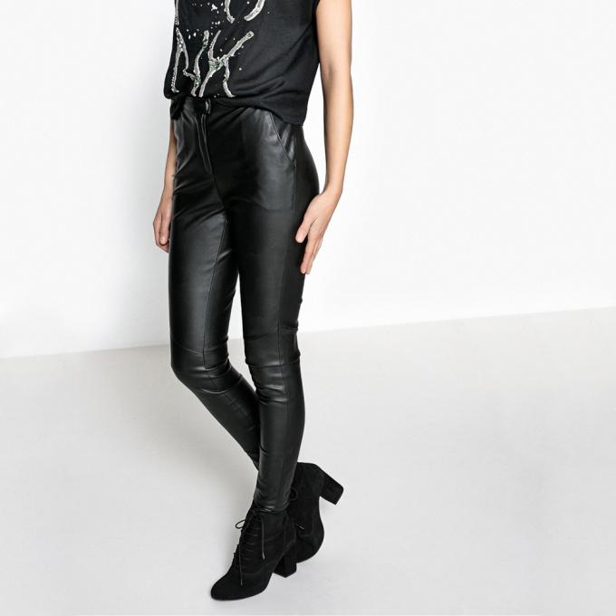 Pantalon en simili La Redoute Collections
