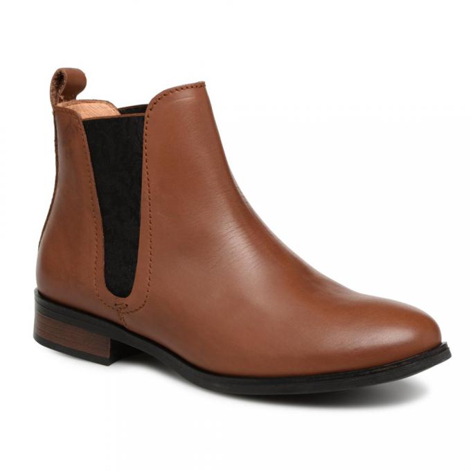 Chelsea boots marron Georgia Rose