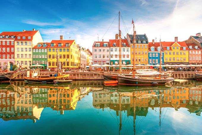 Kopenhagen in Denemarken