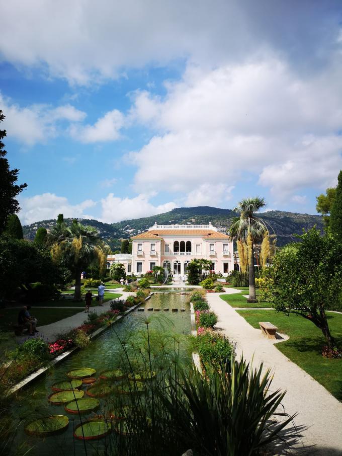 La Villa Ephrussi de Rothschild (Lunch with a view)