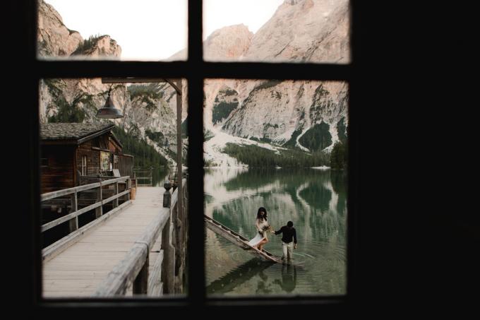 Lago di Braies, Italie