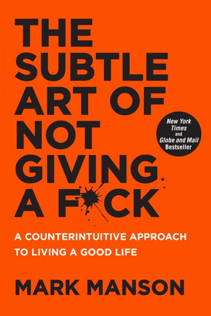 4. 'The Subtle Art of Not Giving a Fuck' van Mark Manson