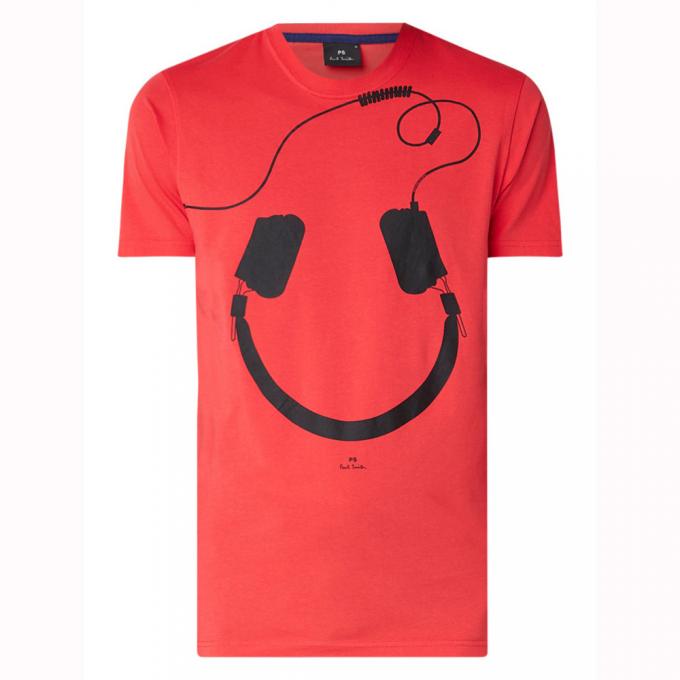 T-shirt casque/smiley