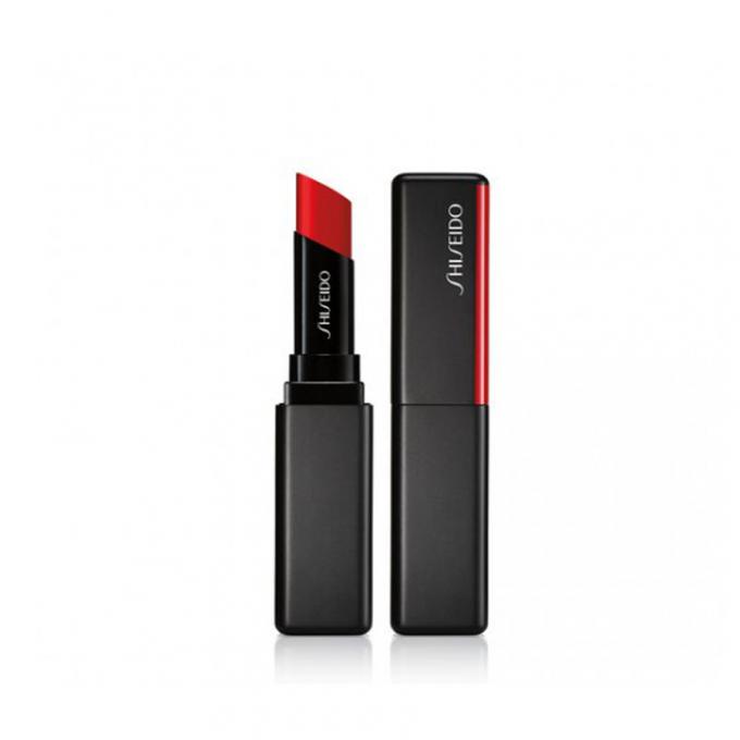 VisionAiry Gel Lipstick van Shiseido in de kleur '222 Ginza Red': 8,5/10