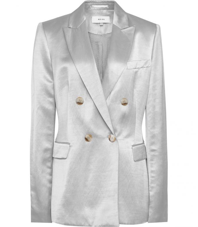 Zilveren blazer (€ 420)