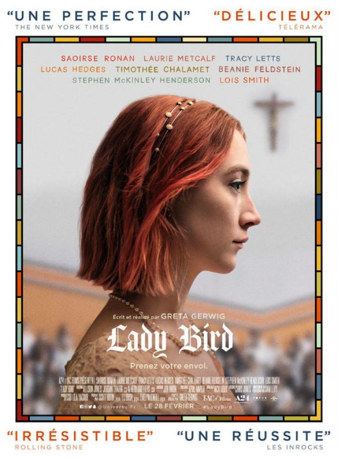 Lady Bird, avec Saoirse Ronan