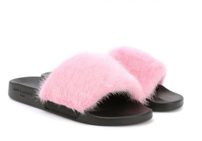 Trend 3: bonten slippers in roze